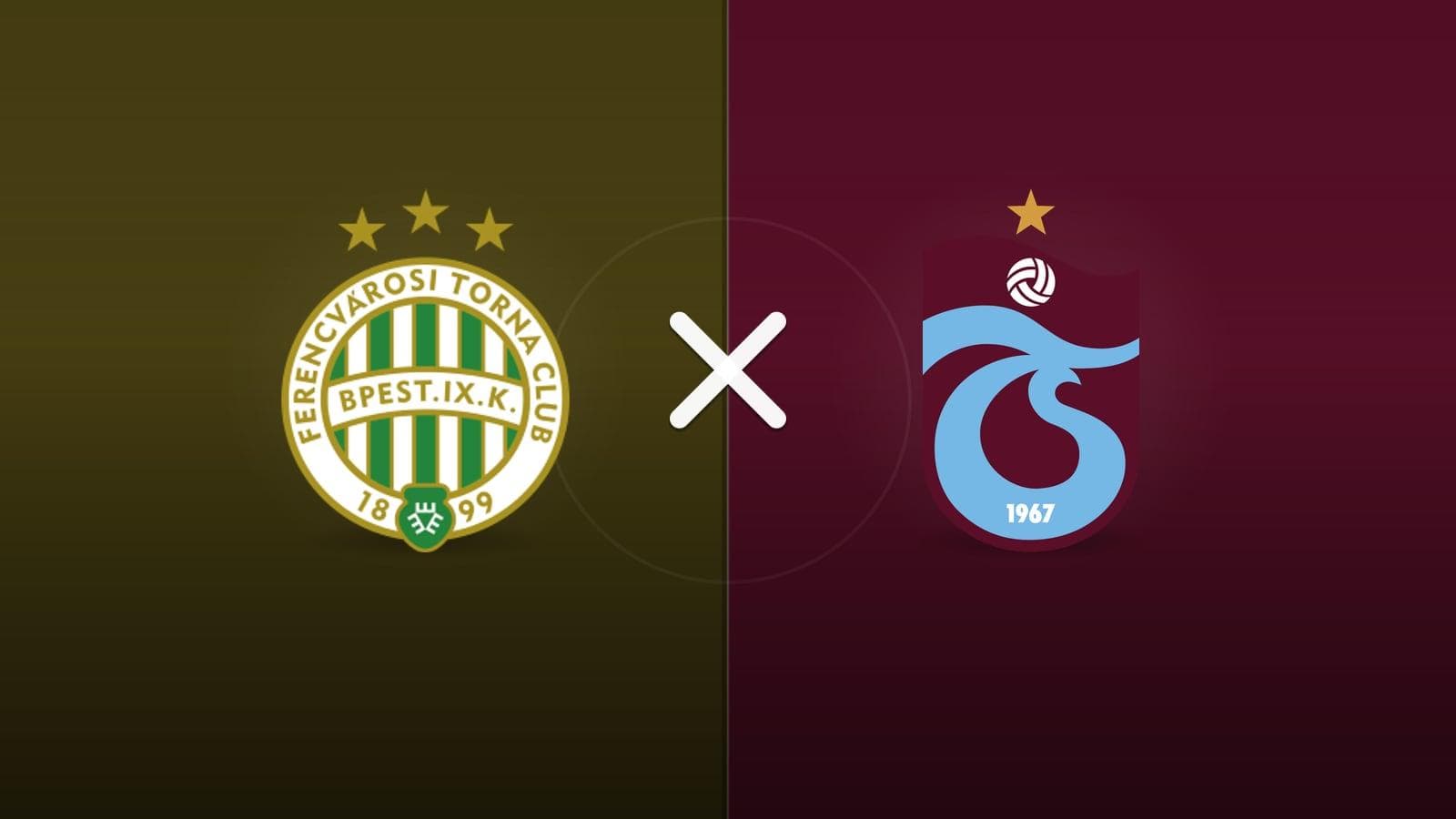 Ferencvarosi TC x Trabzonspor jogam hoje às 15h30 pela UEFA Europa League. Foto: Diário 24 Horas / Montagem