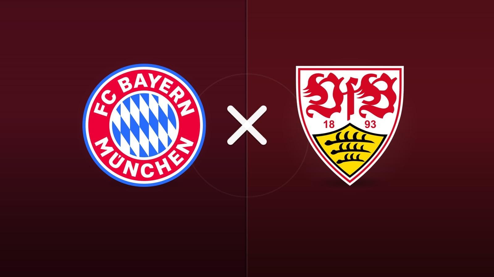 Bayern de Munique x VfB Stuttgart jogam hoje às 15h30 pela Bundesliga. Foto: Diário 24 Horas / Montagem