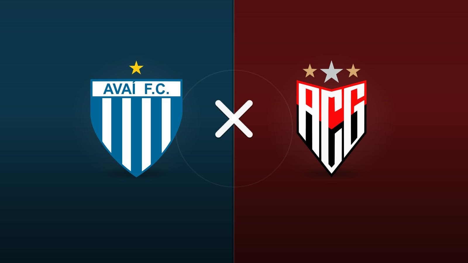 Avaí x Atlético Goianiense jogam hoje às 16h00 pela Serie B. Foto: Diário 24 Horas / Montagem