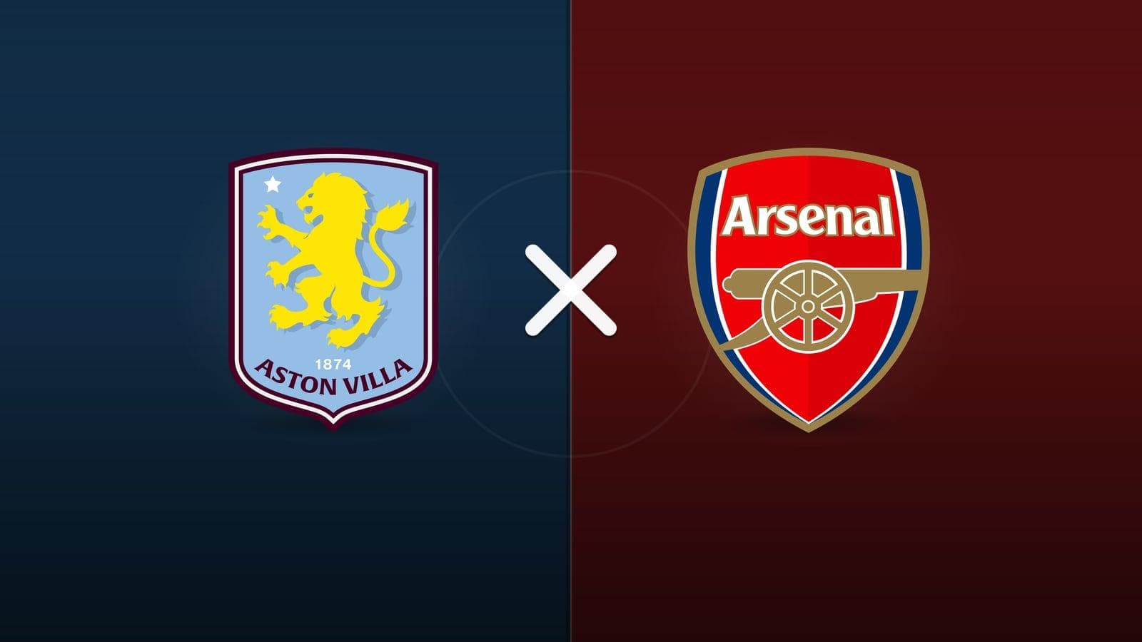 Aston Villa x Arsenal jogam hoje às 16h00 pela Premier League. Foto: Diário 24 Horas / Montagem