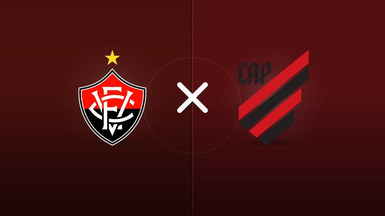 Vitória x Athletico-PR jogam hoje às 20h00 pela Copa Do Brasil. Foto: Diário 24 Horas / Montagem