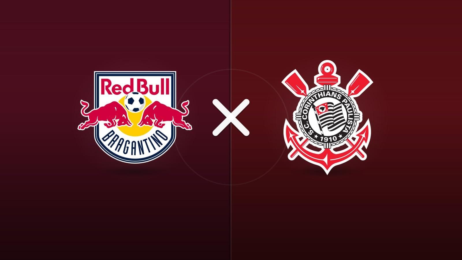 RB Bragantino x Corinthians jogam hoje às 18h30 pela Serie A. Foto: Diário 24 Horas / Montagem