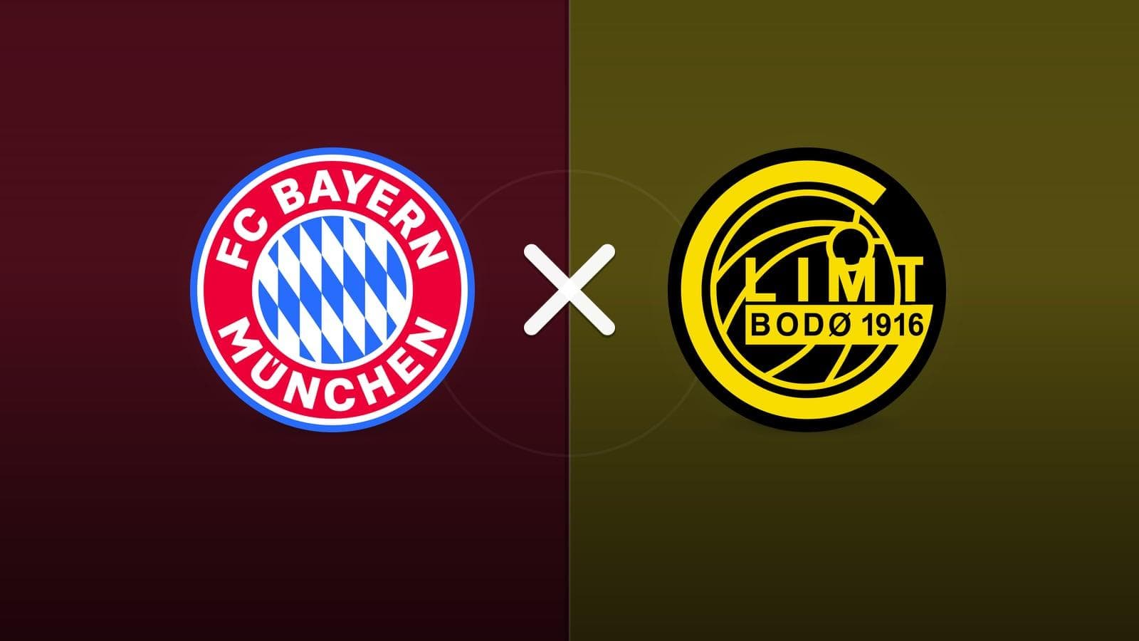 Bayern de Munique x Bodo/Glimt jogam hoje às 16h00 pela UEFA Champions League. Foto: Diário 24 Horas / Montagem