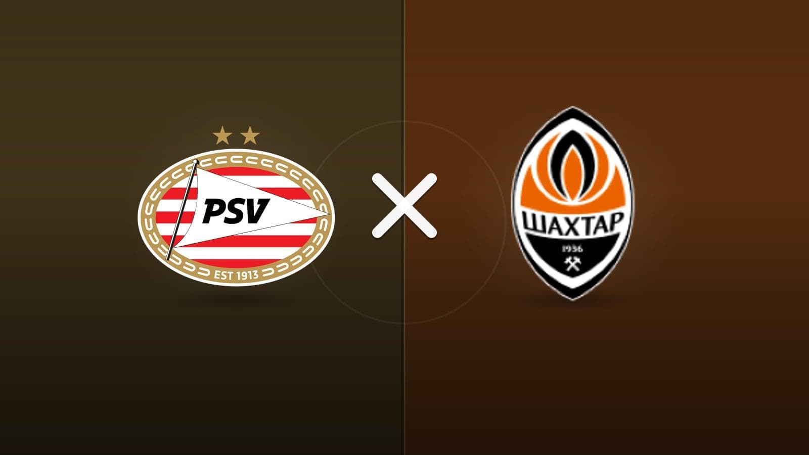 PSV x Shakhtar Donetsk jogam hoje às 13h45 pela UEFA Champions League. Foto: Diário 24 Horas / Montagem