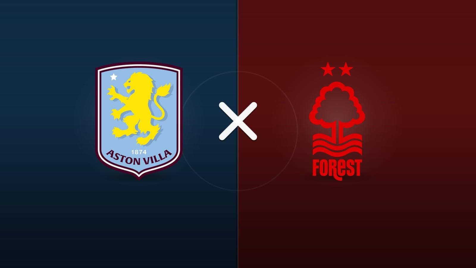 Aston Villa x Nottingham Forest jogam hoje às 11h00 pela Premier League. Foto: Diário 24 Horas / Montagem