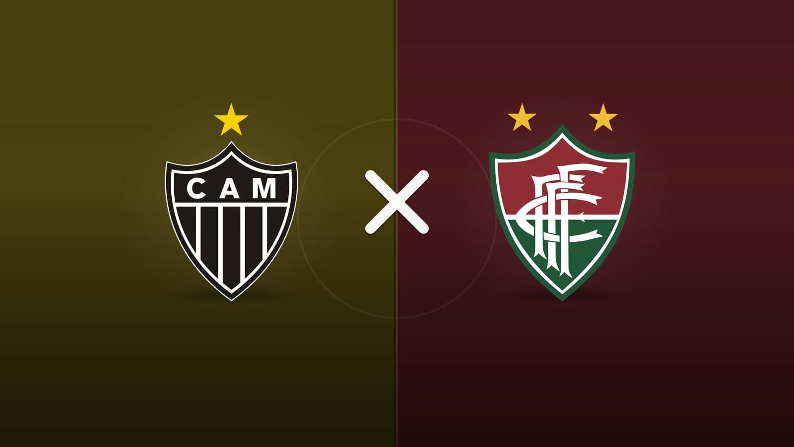 Atlético-MG x Fluminense jogam hoje às 16h00 pela Serie A. Foto: Diário 24 Horas / Montagem