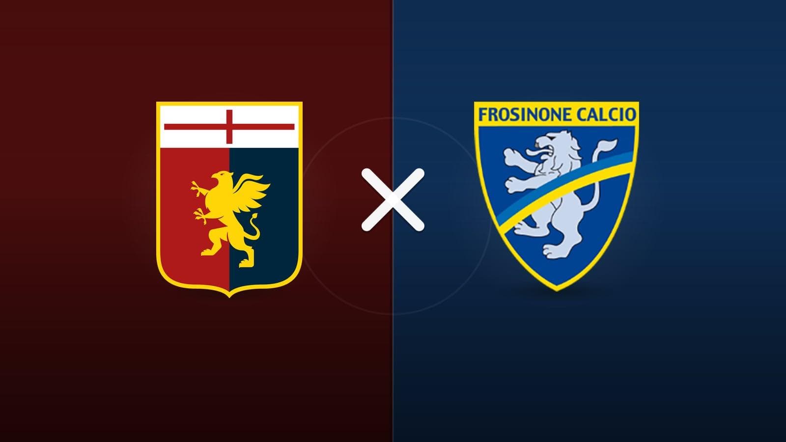 Genoa x Frosinone jogam hoje às 10h00 pela Serie A. Foto: Diário 24 Horas / Montagem
