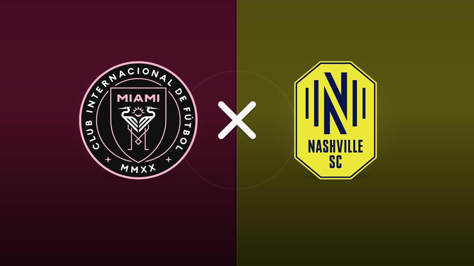 Inter Miami x Nashville SC jogam hoje às 20h30 pela Major League Soccer. Foto: Diário 24 Horas / Montagem