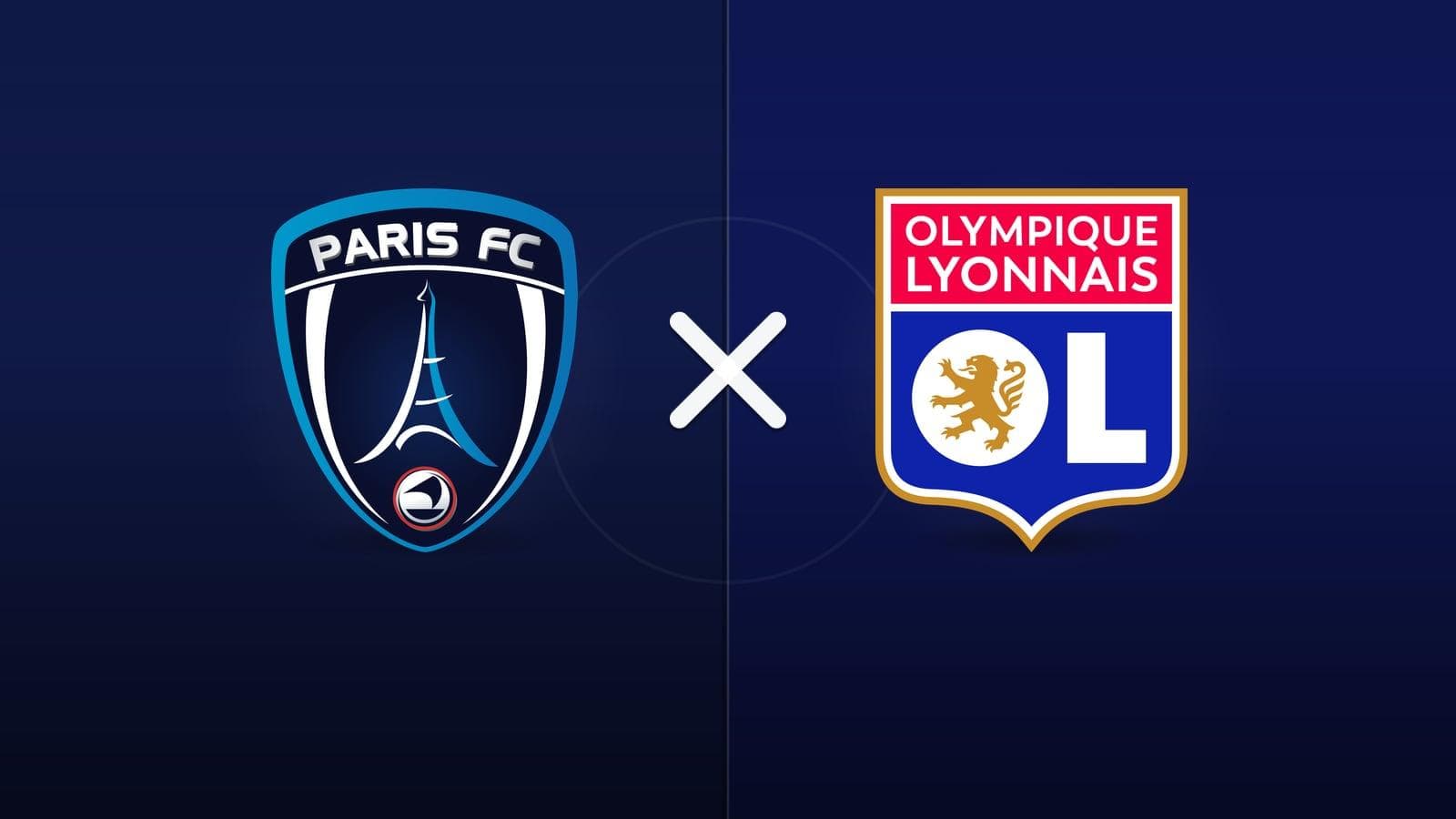 Paris FC x Lyon jogam hoje às 15h45 pela Ligue 1. Foto: Diário 24 Horas / Montagem