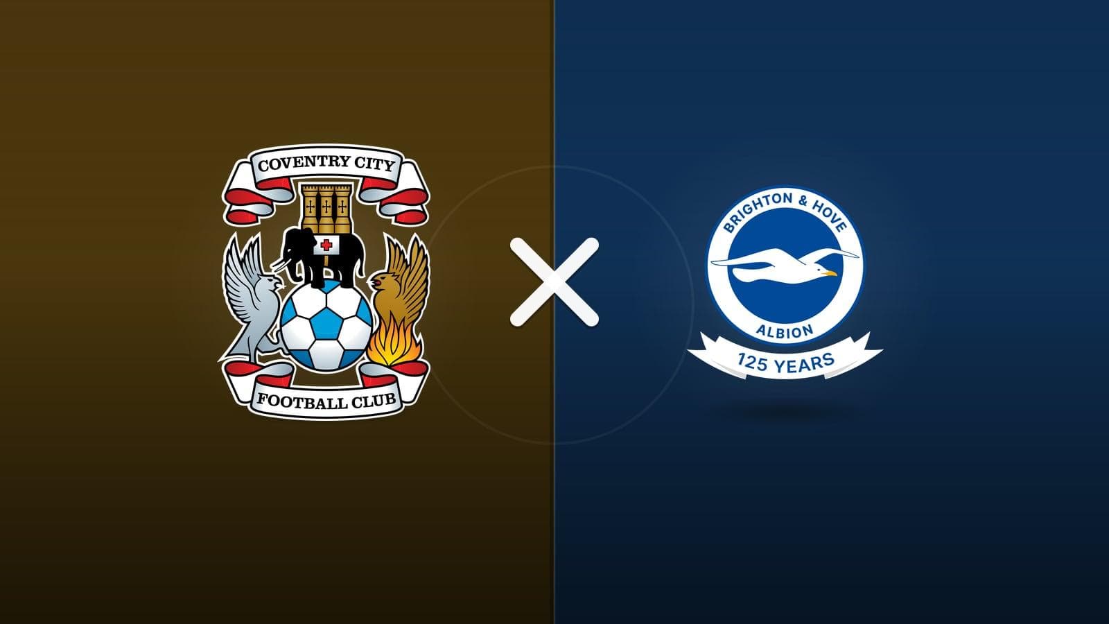 Coventry x Brighton jogam hoje às 10h00 pela Premier League. Foto: Diário 24 Horas / Montagem