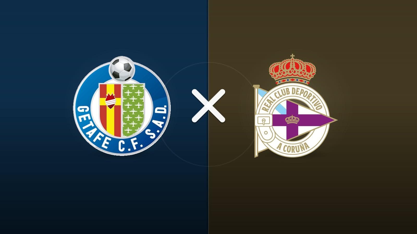 Getafe x Deportivo La Coruna jogam hoje às 13h30 pela La Liga. Foto: Diário 24 Horas / Montagem