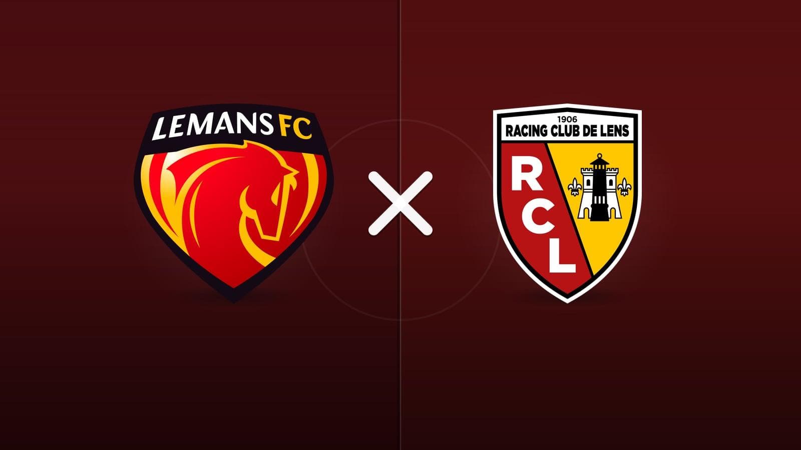 Le Mans x Lens jogam hoje às 12h15 pela Ligue 1. Foto: Diário 24 Horas / Montagem
