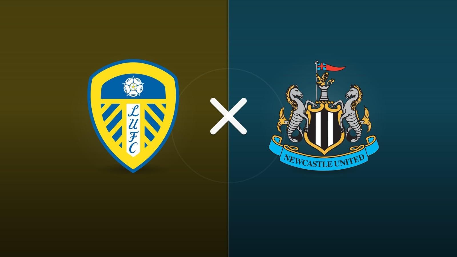 Leeds x Newcastle jogam hoje às 16h00 pela Premier League. Foto: Diário 24 Horas / Montagem
