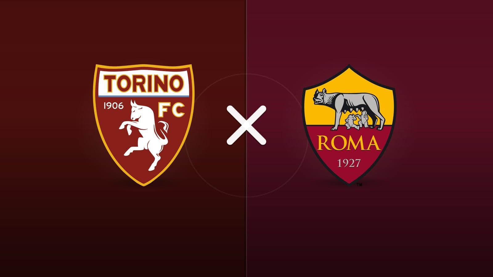 Torino x AS Roma jogam hoje às 13h30 pela Serie A. Foto: Diário 24 Horas / Montagem