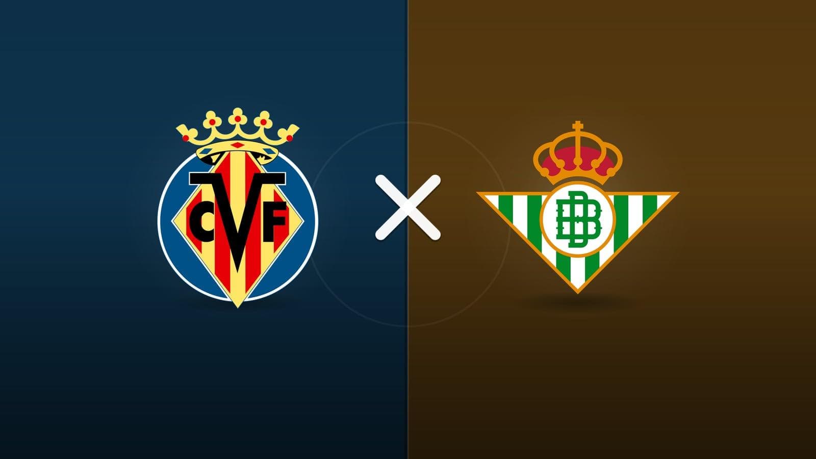 Villarreal x Real Betis jogam hoje às 16h00 pela La Liga. Foto: Diário 24 Horas / Montagem