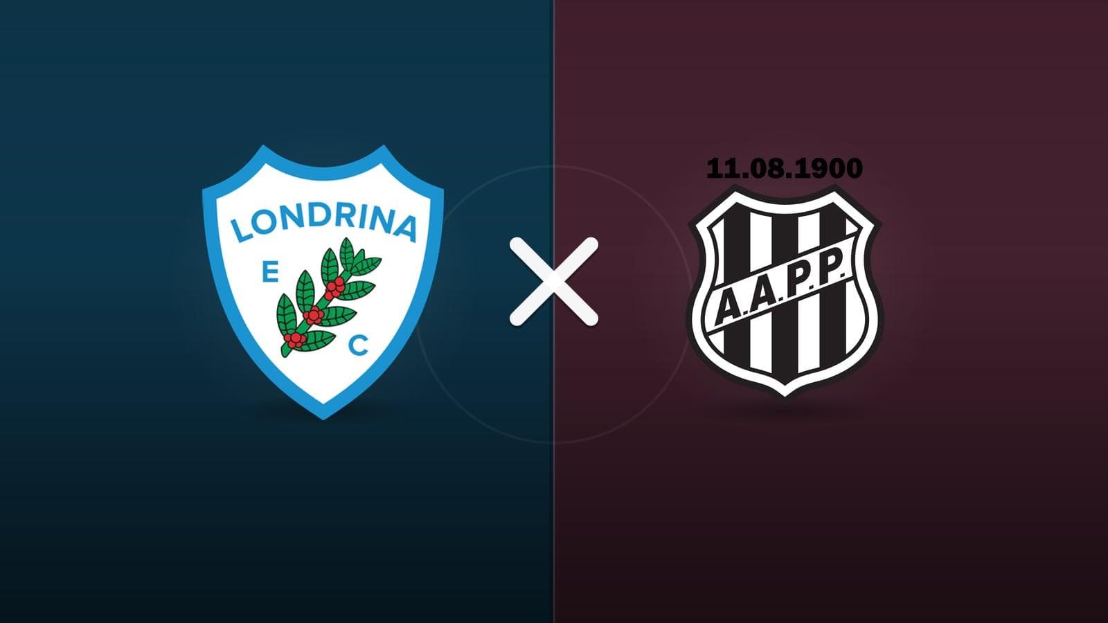 Londrina x Ponte Preta jogam hoje às 19h30 pela Serie B. Foto: Diário 24 Horas / Montagem