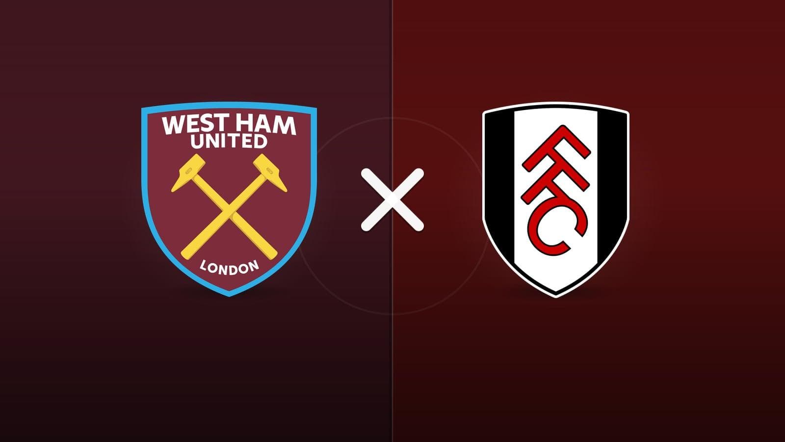 West Ham x Fulham jogam hoje às 15h45 pela League Cup. Foto: Diário 24 Horas / Montagem