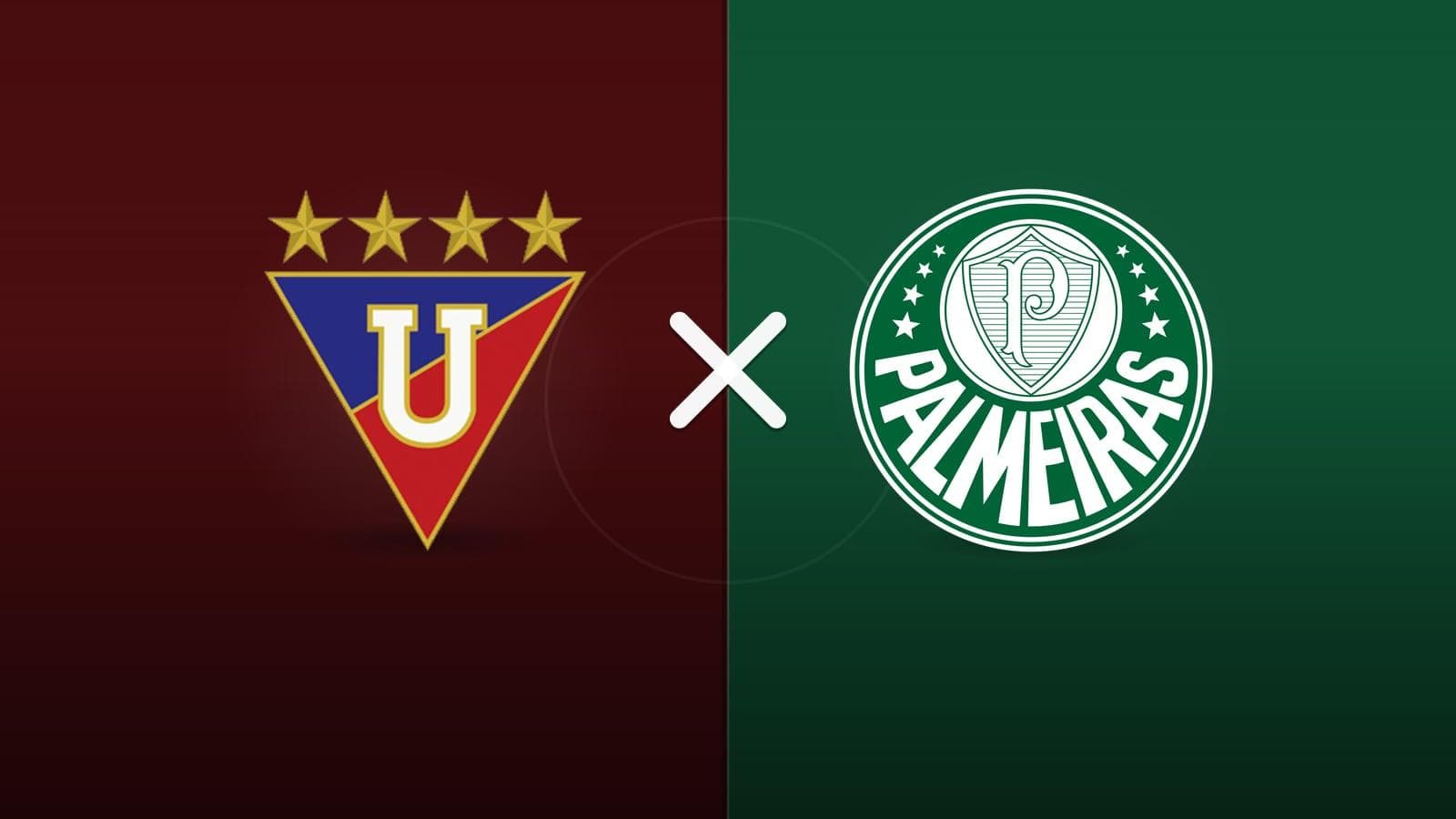 LDU de Quito x Palmeiras jogam hoje às 19h00 pela CONMEBOL Libertadores. Foto: Diário 24 Horas / Montagem