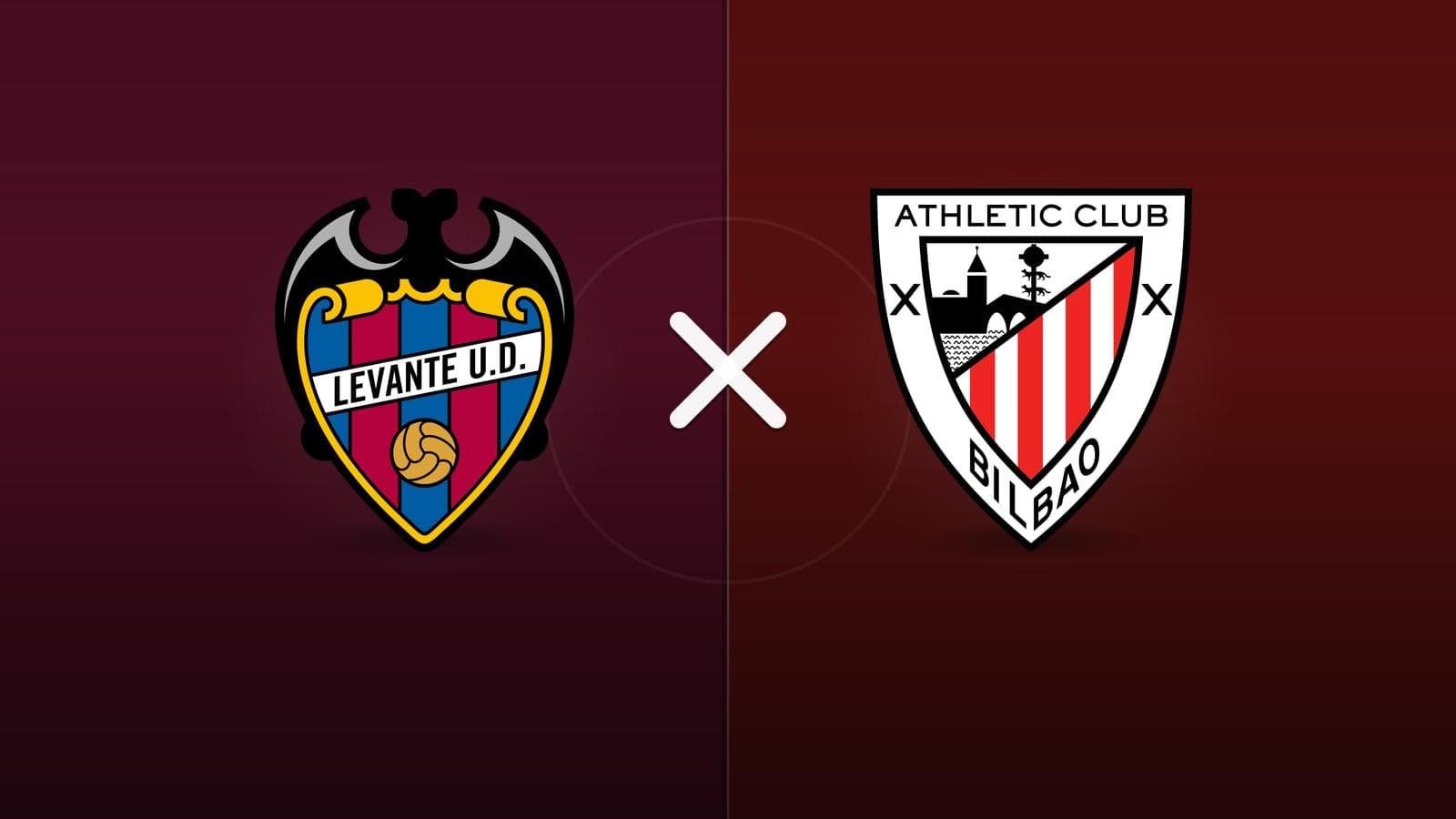 Levante x Athletic Bilbao jogam hoje às 16h30 pela La Liga. Foto: Diário 24 Horas / Montagem