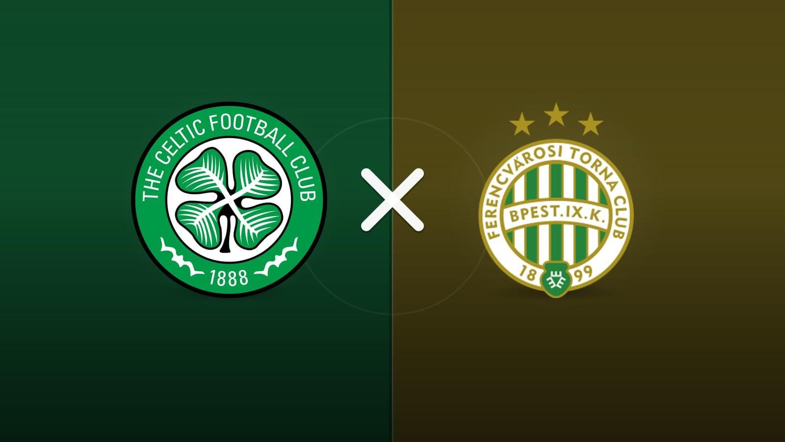 Celtic x Ferencvarosi TC jogam hoje às 16h00 pela UEFA Europa League. Foto: Diário 24 Horas / Montagem