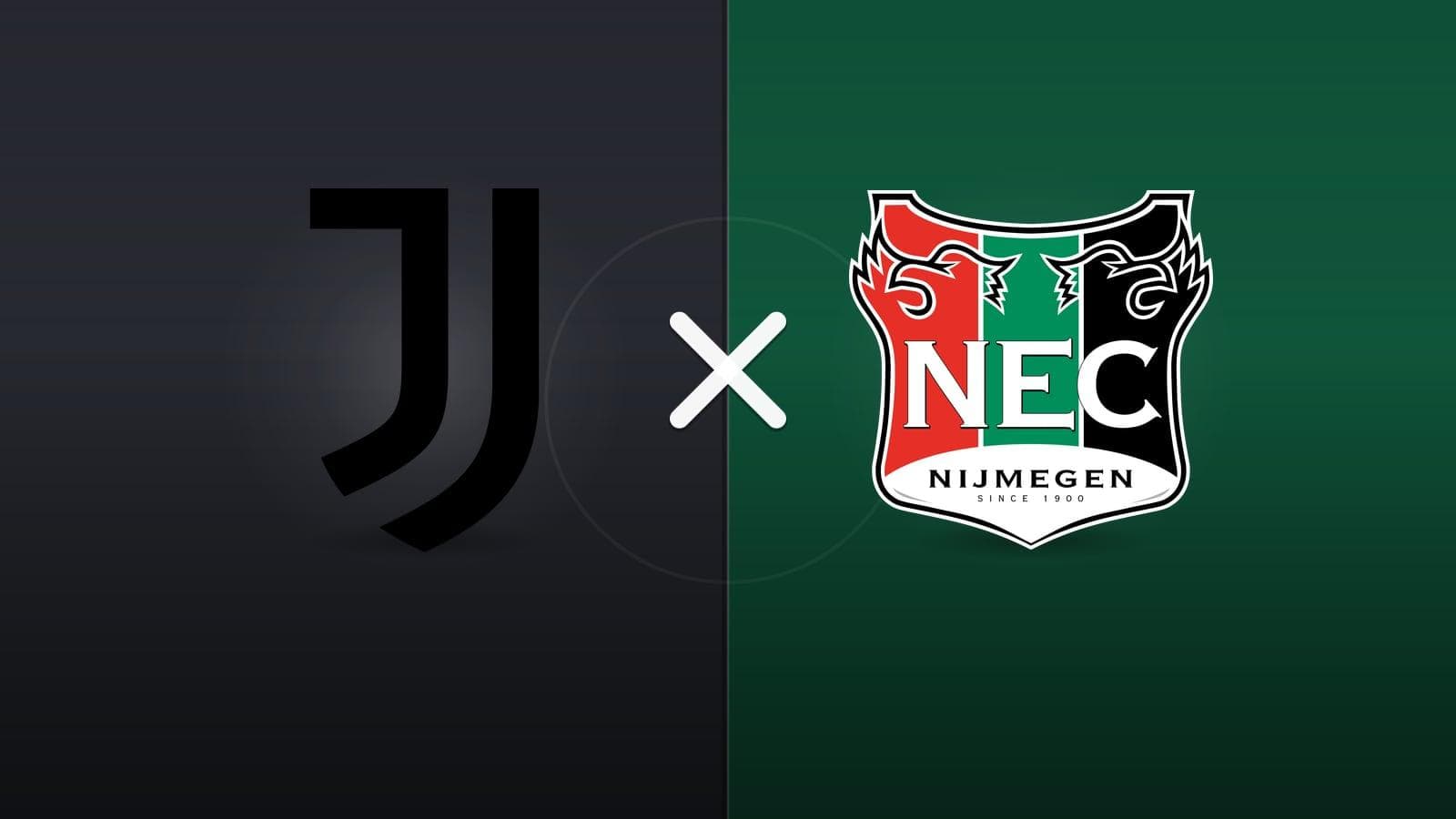 Juventus x NEC Nijmegen jogam hoje às 16h00 pela UEFA Europa League. Foto: Diário 24 Horas / Montagem