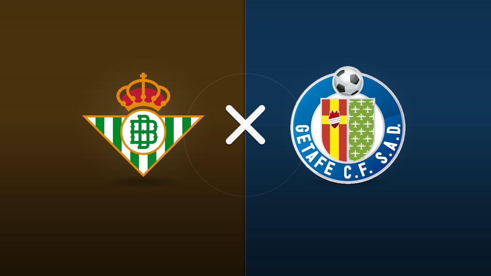 Real Betis x Getafe jogam hoje às 14h00 pela La Liga. Foto: Diário 24 Horas / Montagem