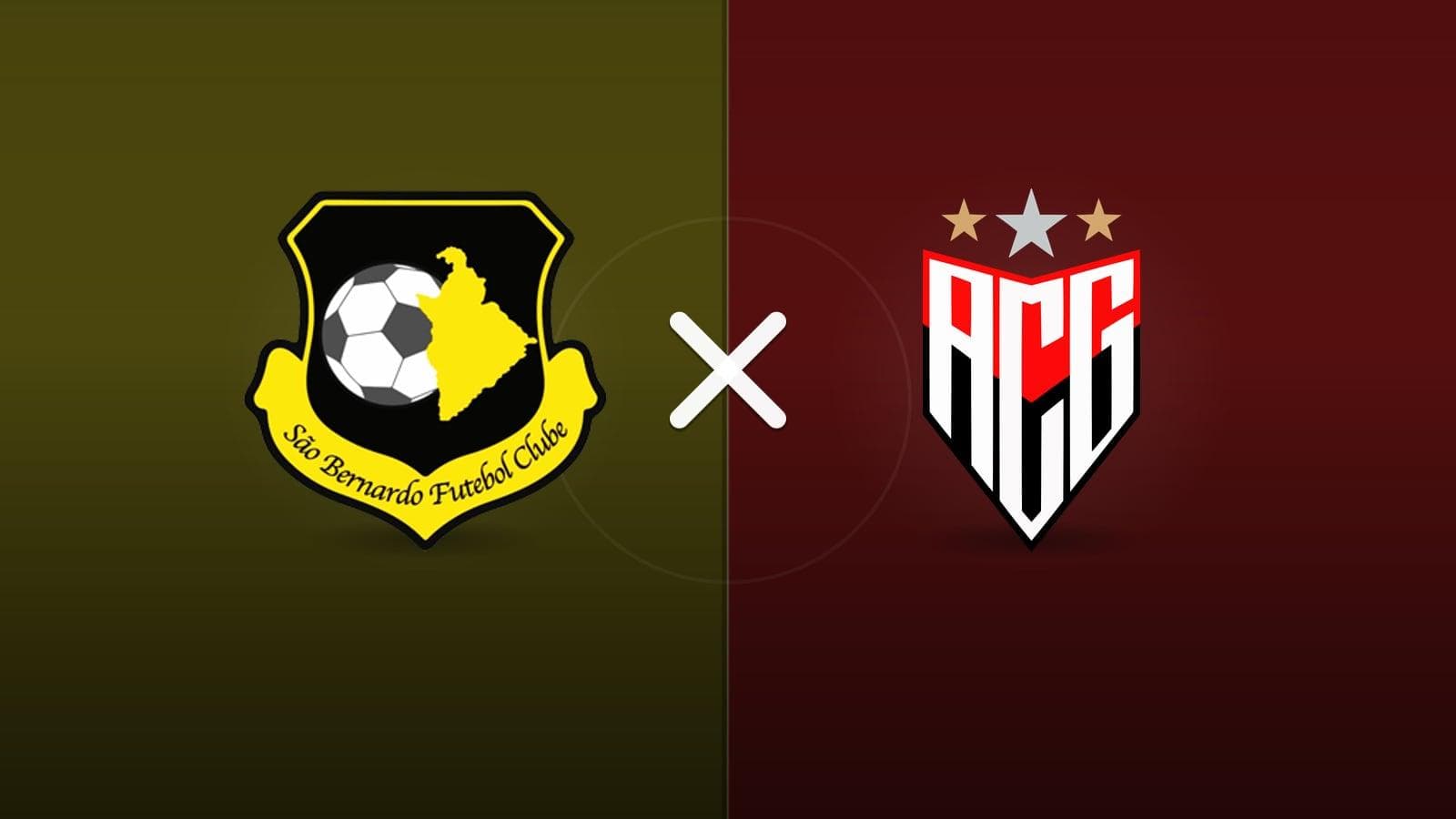 São Bernardo x Atlético Goianiense jogam hoje às 21h00 pela Serie B. Foto: Diário 24 Horas / Montagem