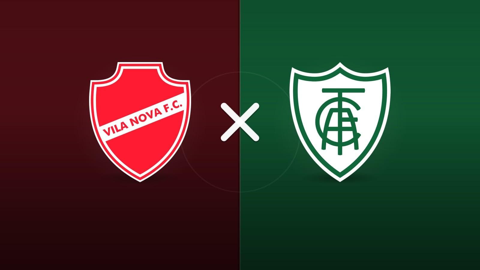 Vila Nova x América Mineiro jogam hoje às 19h30 pela Serie B. Foto: Diário 24 Horas / Montagem
