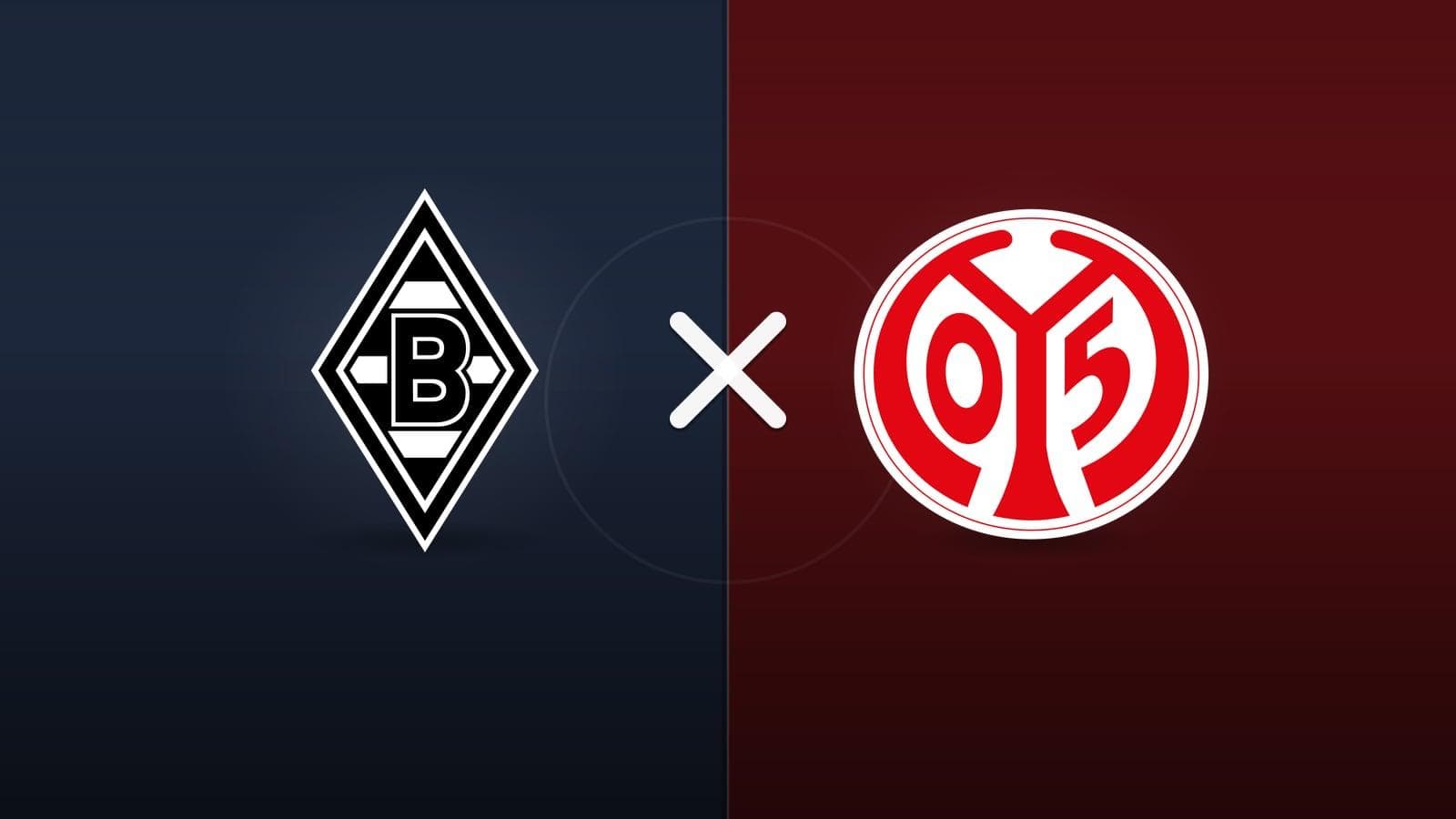 Borussia Mönchengladbach x FSV Mainz 05 jogam hoje às 10h30 pela Bundesliga. Foto: Diário 24 Horas / Montagem
