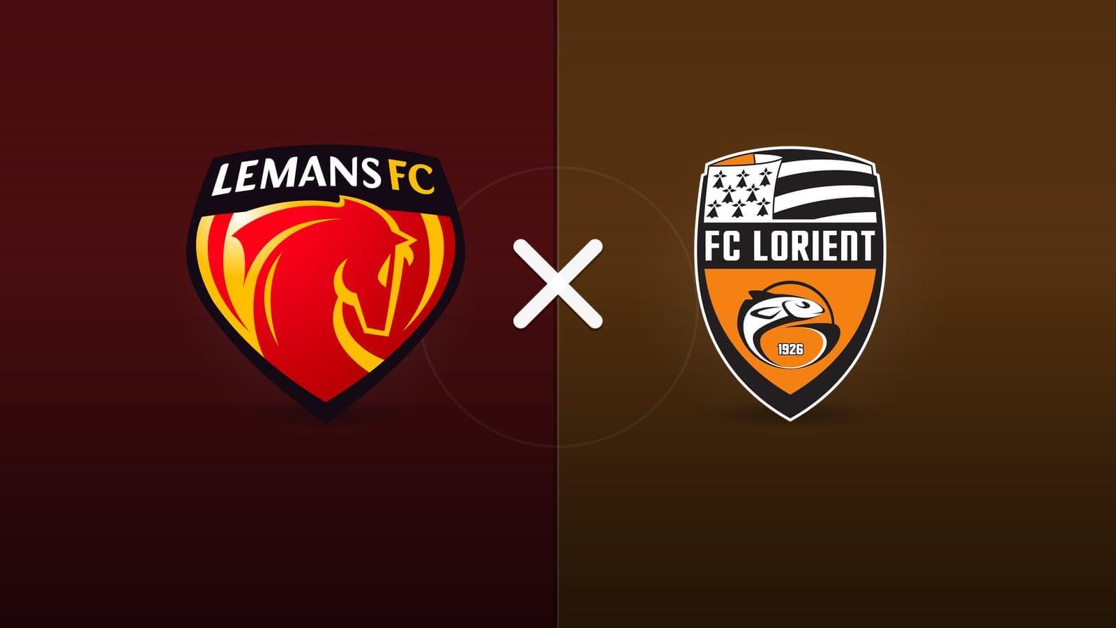 Le Mans x Lorient jogam hoje às 15h45 pela Ligue 1. Foto: Diário 24 Horas / Montagem