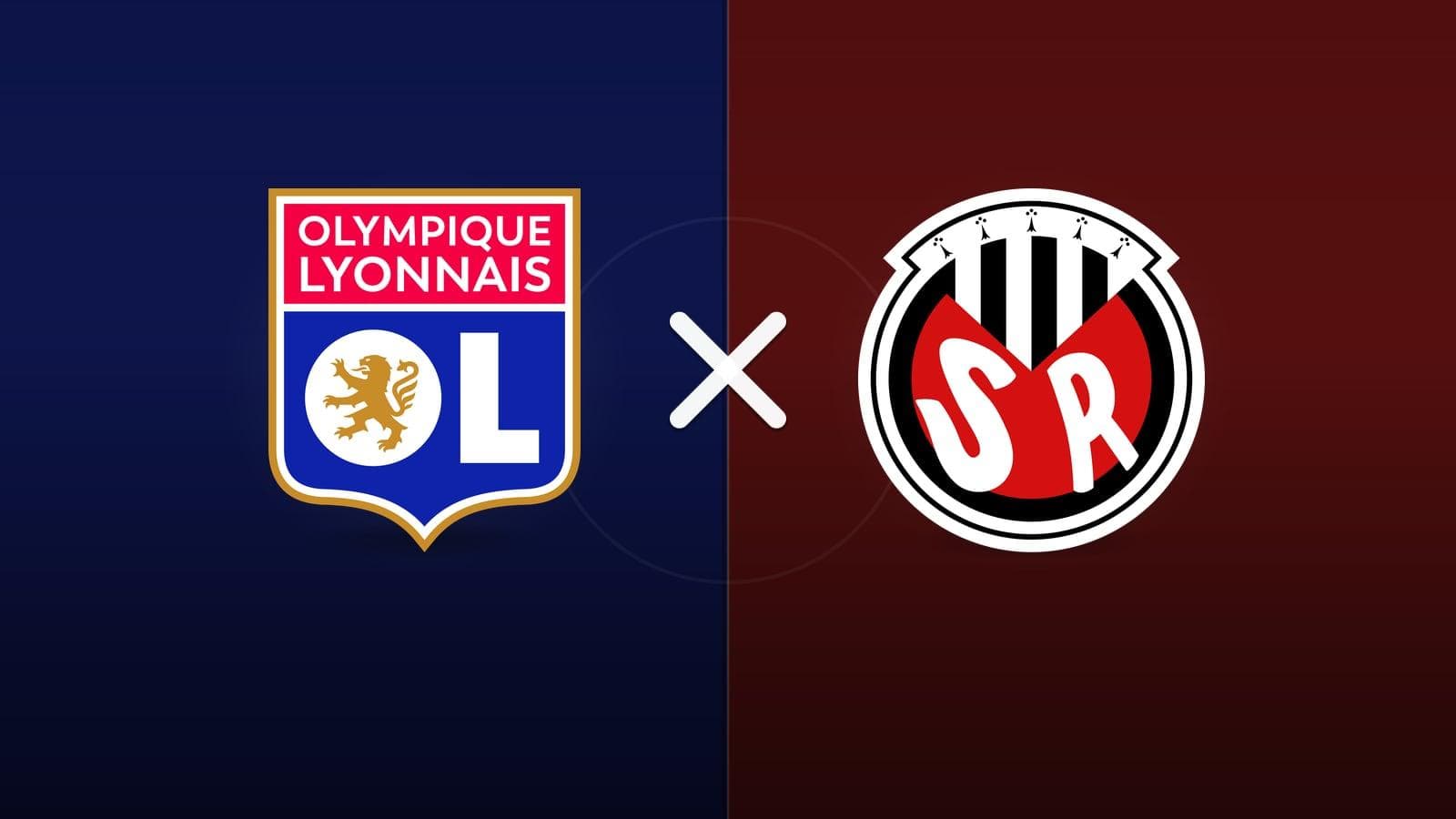 Lyon x Rennes jogam hoje às 15h45 pela Ligue 1. Foto: Diário 24 Horas / Montagem