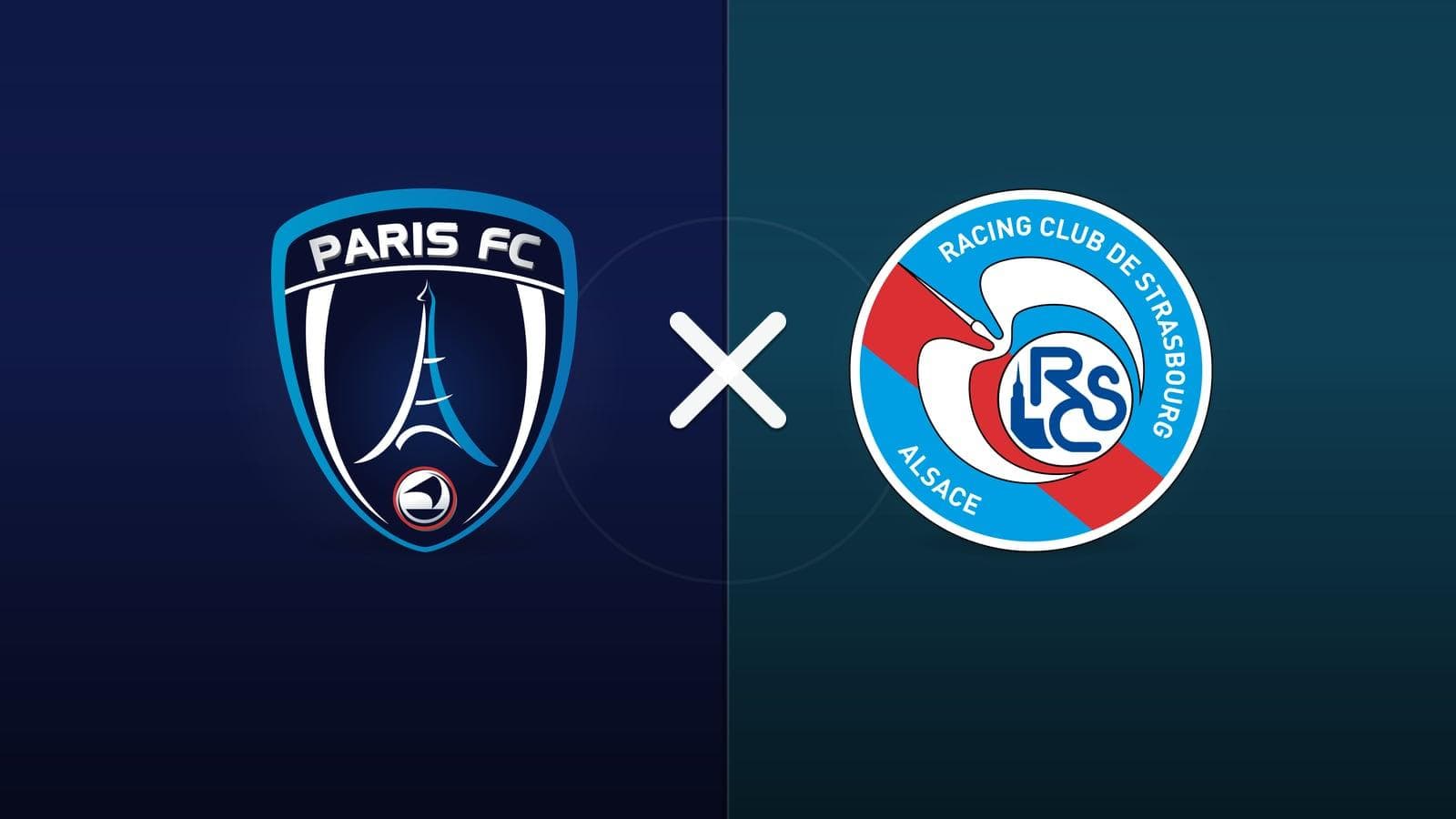 Paris FC x Strasbourg jogam hoje às 12h15 pela Ligue 1. Foto: Diário 24 Horas / Montagem