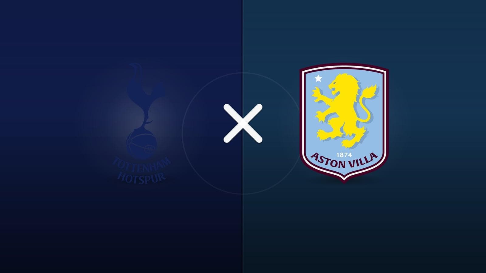 Tottenham x Aston Villa jogam hoje às 08h30 pela Premier League. Foto: Diário 24 Horas / Montagem