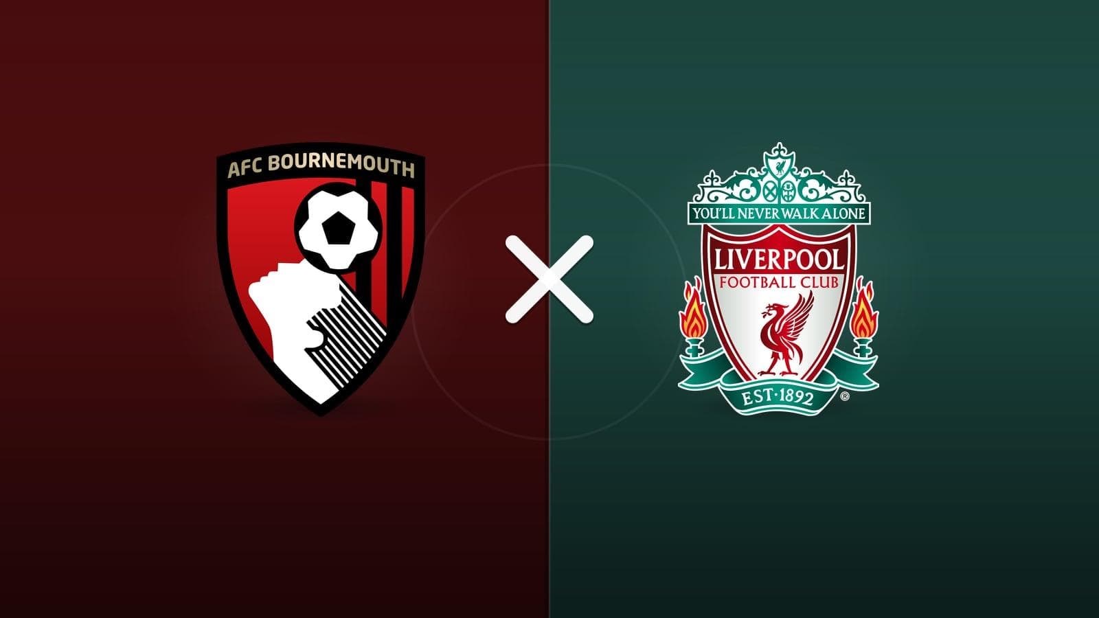 Bournemouth x Liverpool jogam hoje às 10h00 pela Premier League. Foto: Diário 24 Horas / Montagem