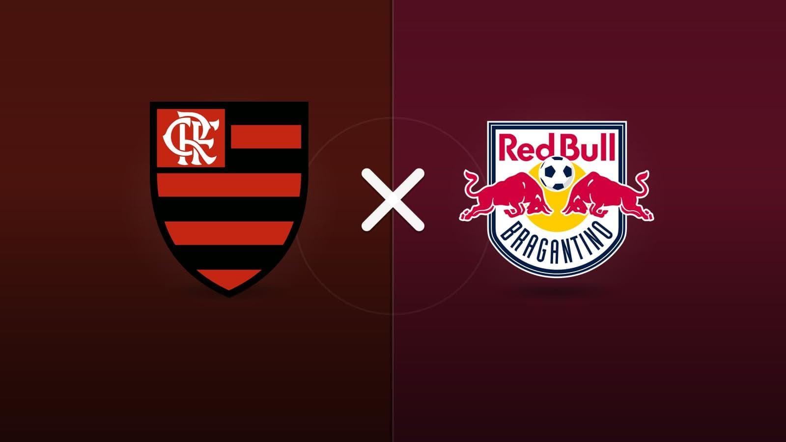 Flamengo x RB Bragantino jogam hoje às 18h30 pela Serie A. Foto: Diário 24 Horas / Montagem