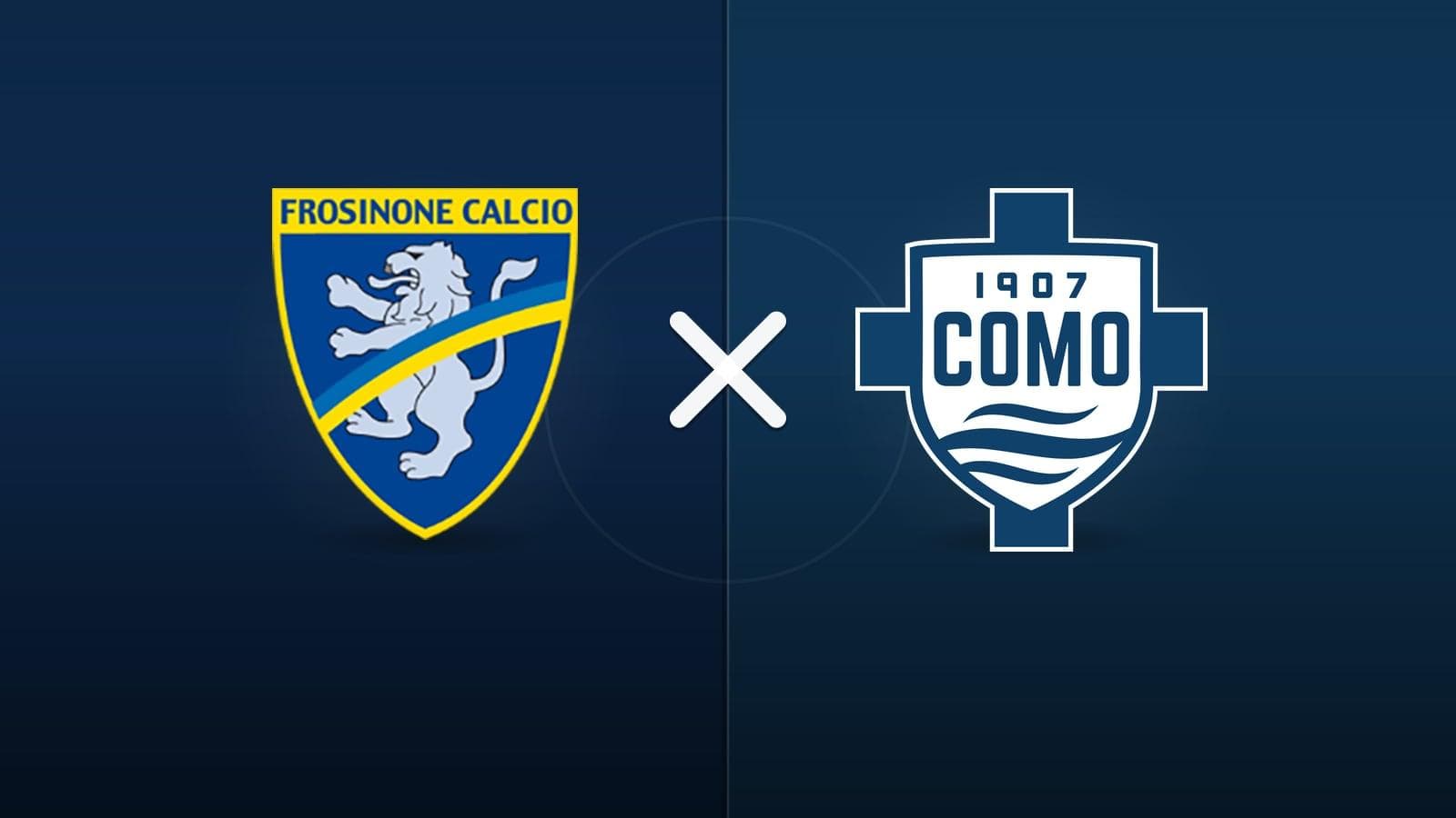 Frosinone x Como jogam hoje às 10h00 pela Serie A. Foto: Diário 24 Horas / Montagem