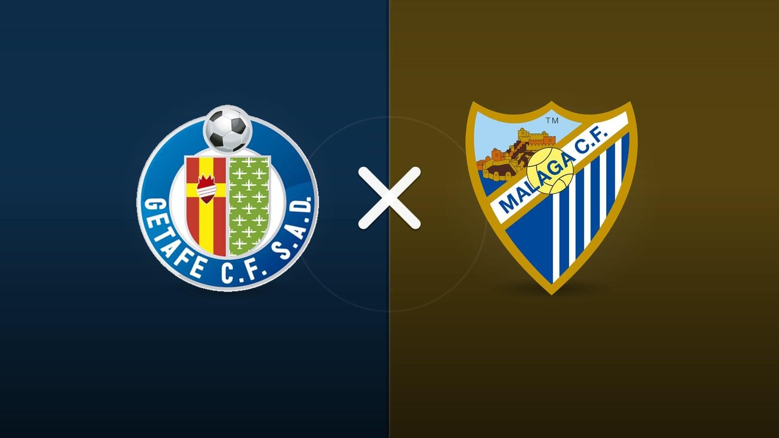 Getafe x Malaga jogam hoje às 09h00 pela La Liga. Foto: Diário 24 Horas / Montagem