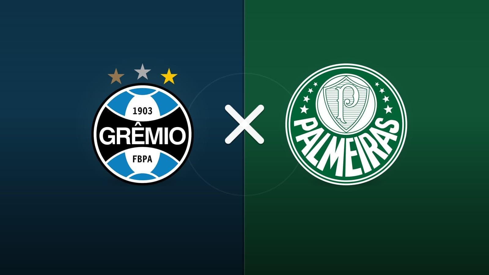 Grêmio x Palmeiras jogam hoje às 11h00 pela Serie A. Foto: Diário 24 Horas / Montagem