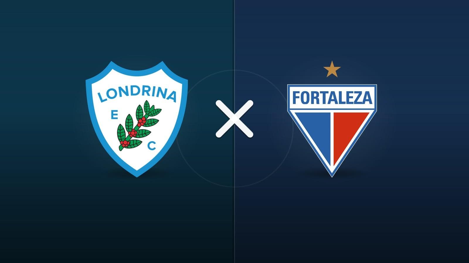 Londrina x Fortaleza EC jogam hoje às 18h30 pela Serie B. Foto: Diário 24 Horas / Montagem