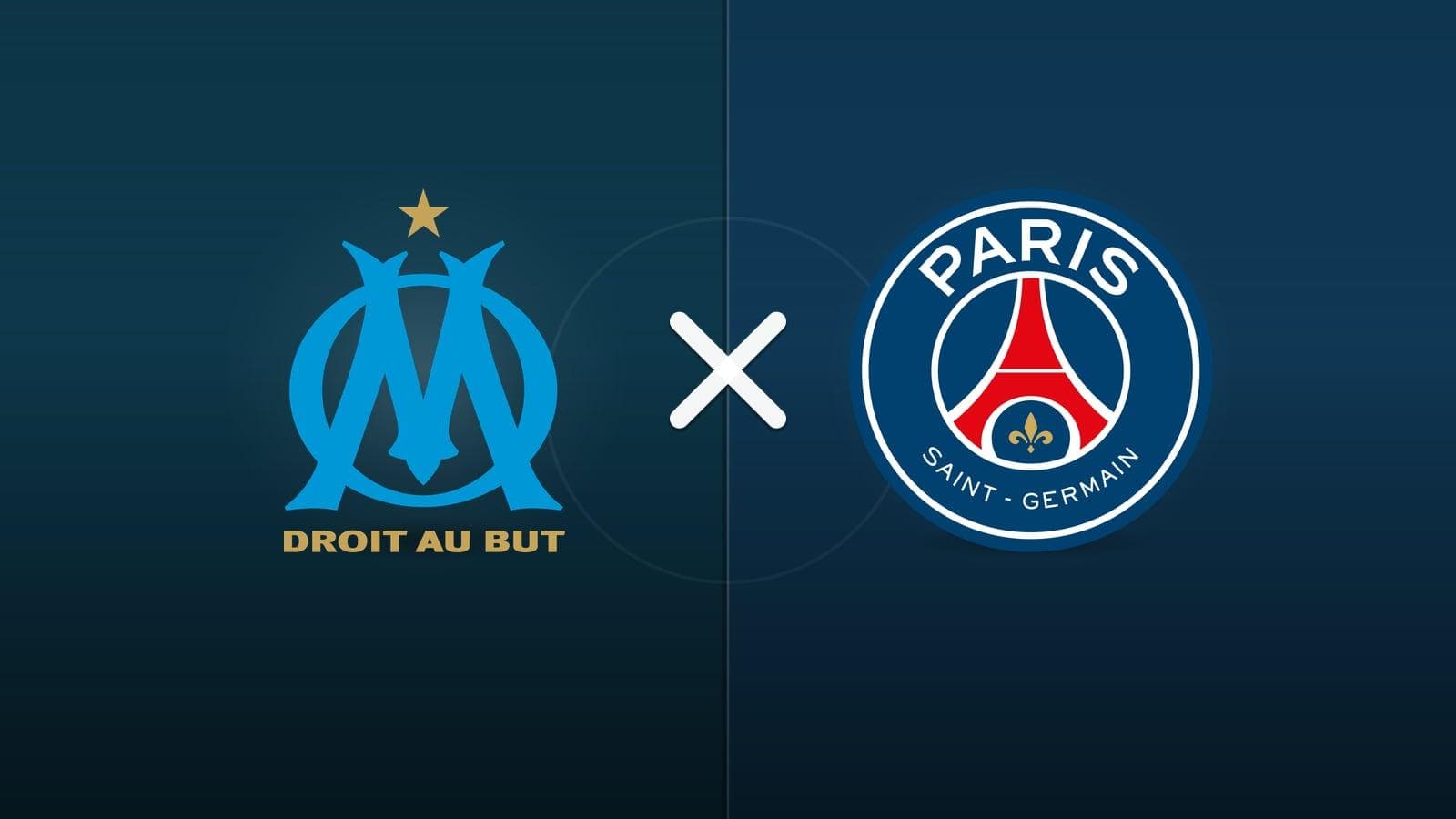 Marseille x PSG jogam hoje às 15h45 pela Ligue 1. Foto: Diário 24 Horas / Montagem