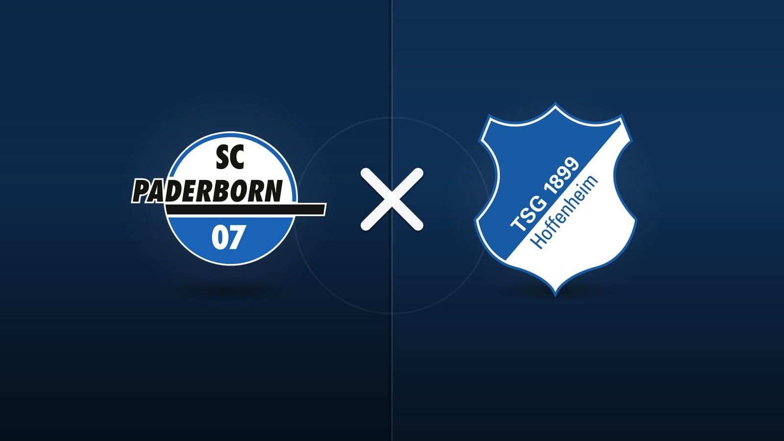 SC Paderborn 07 x 1899 Hoffenheim jogam hoje às 14h30 pela Bundesliga. Foto: Diário 24 Horas / Montagem