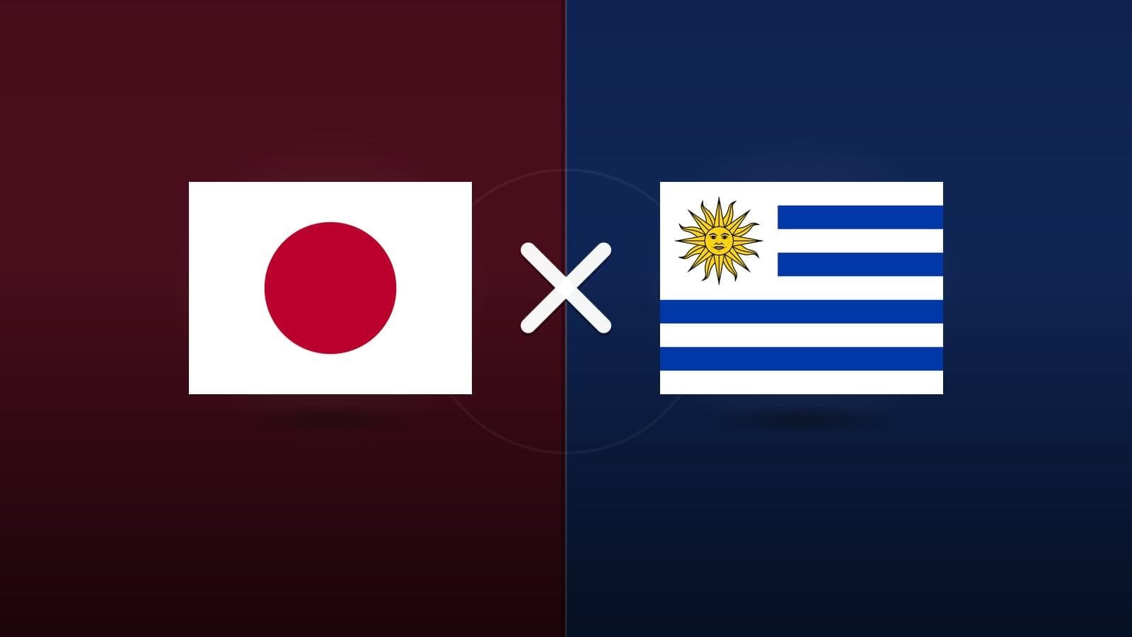 Japão x Uruguai jogam hoje às 07h05 pela Friendlies. Foto: Diário 24 Horas / Montagem