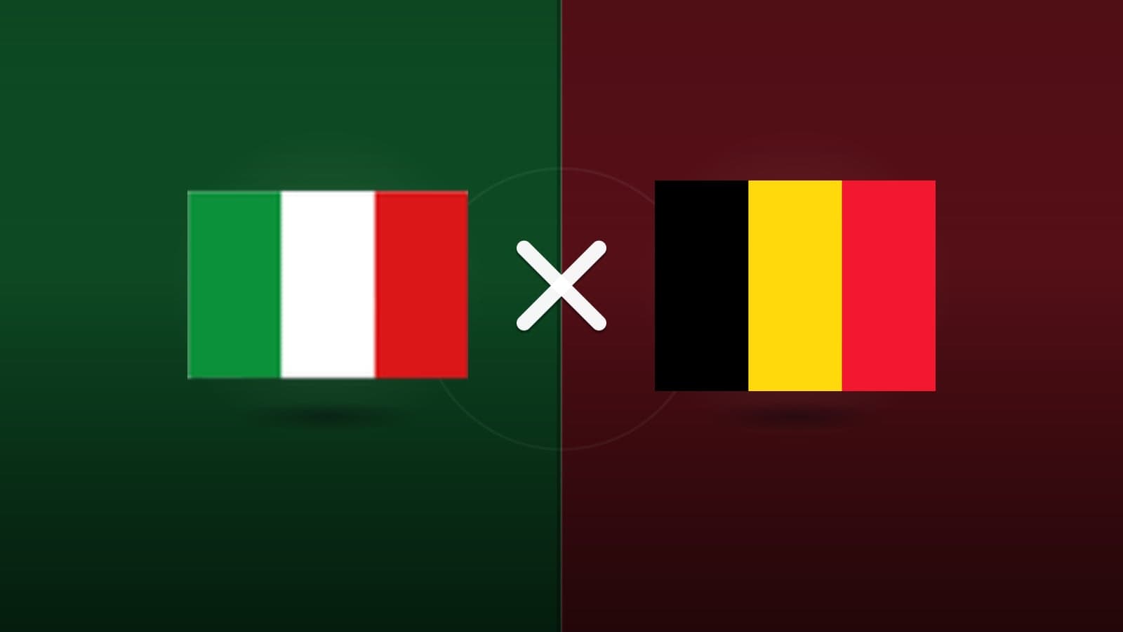 Itália x Bélgica jogam hoje às 15h45 pela UEFA Nations League. Foto: Diário 24 Horas / Montagem