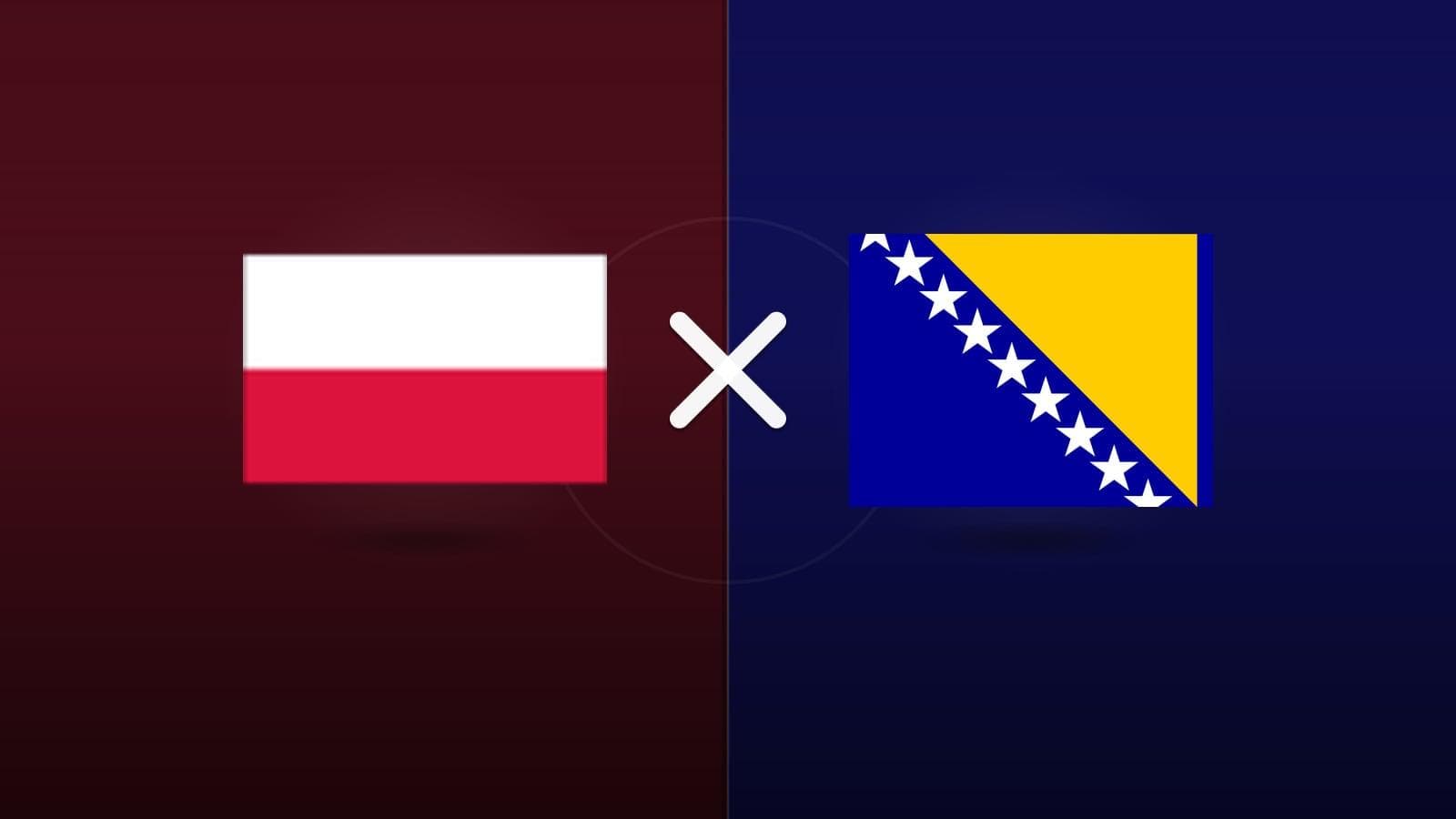 Polônia x Bósnia e Herzegovina jogam hoje às 15h45 pela UEFA Nations League. Foto: Diário 24 Horas / Montagem