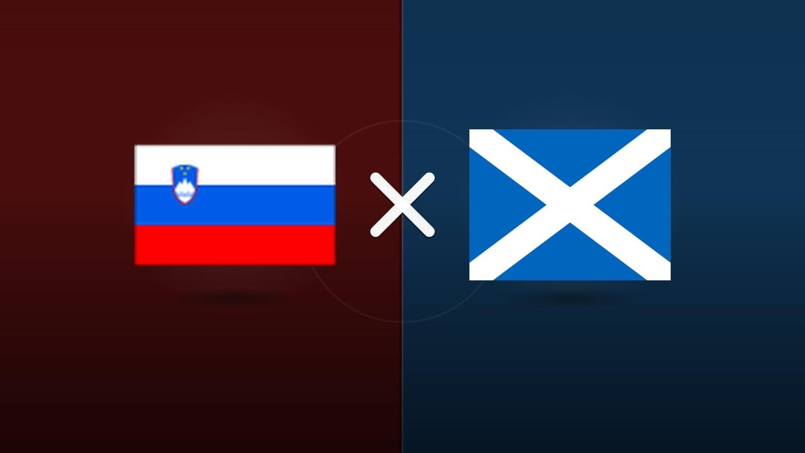 Eslovênia x Escócia jogam hoje às 10h00 pela UEFA Nations League. Foto: Diário 24 Horas / Montagem