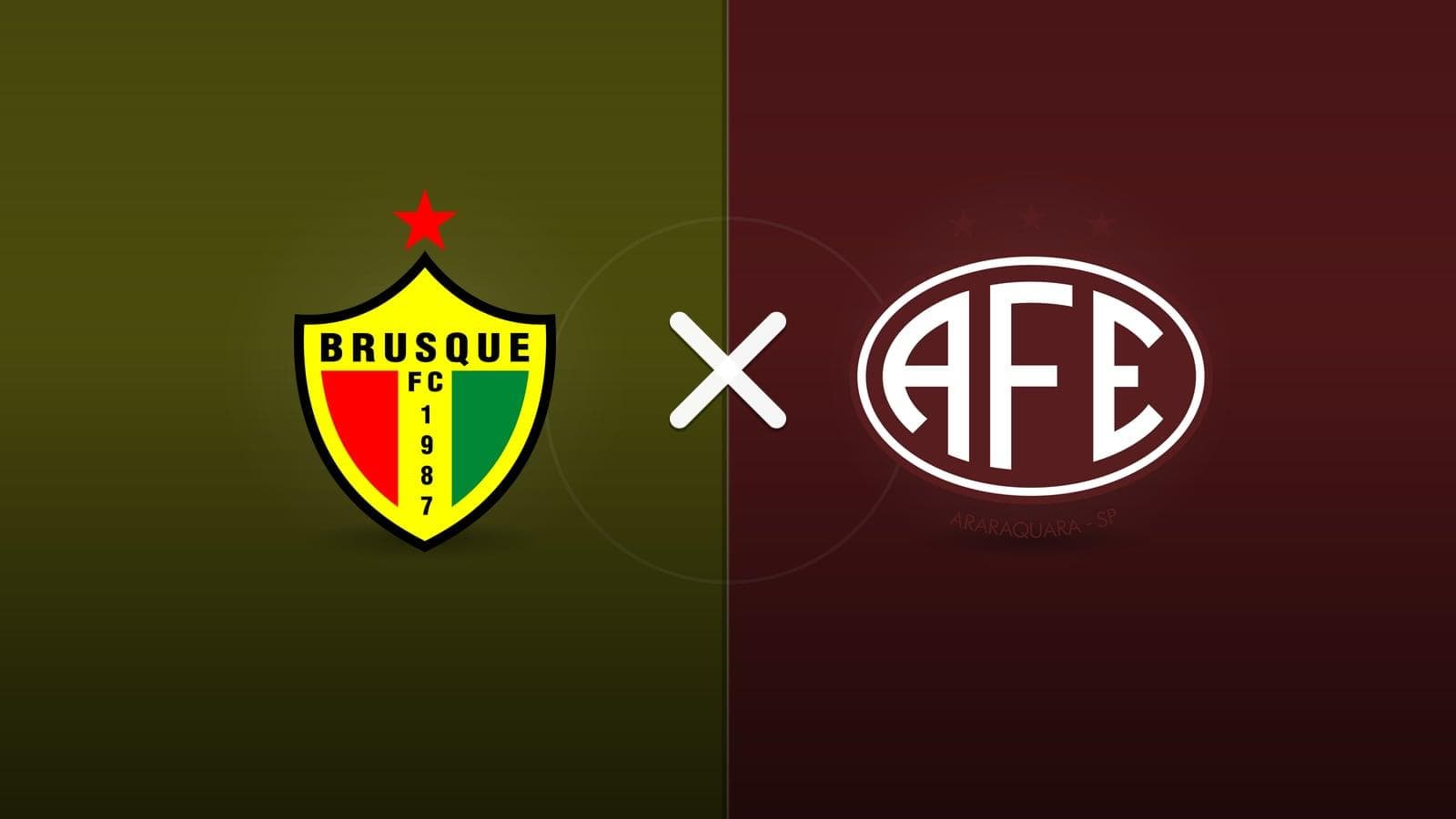 Brusque x Ferroviária jogam hoje às 18h30 pela Serie C. Foto: Diário 24 Horas / Montagem