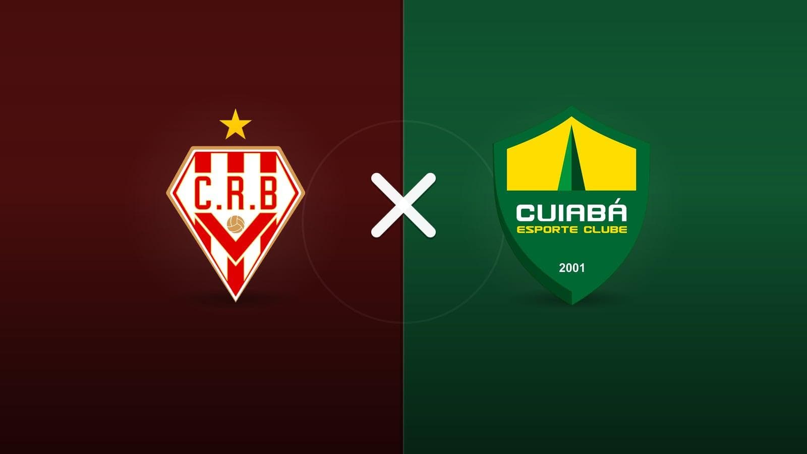 CRB x Cuiabá jogam hoje às 16h00 pela Serie B. Foto: Diário 24 Horas / Montagem