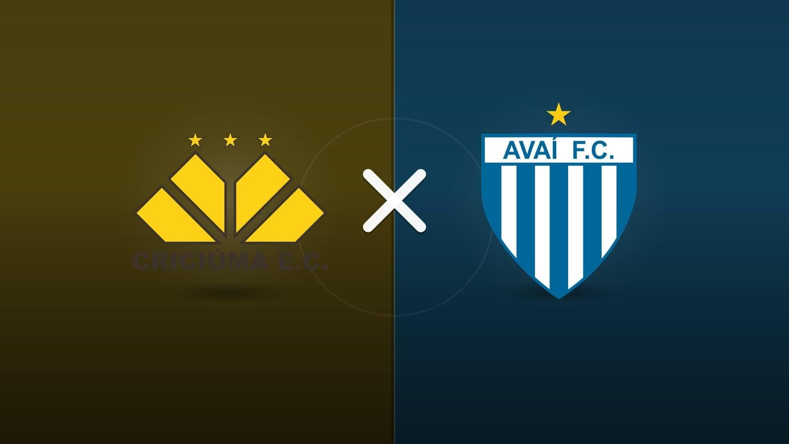 Criciúma x Avaí jogam hoje às 11h00 pela Serie B. Foto: Diário 24 Horas / Montagem