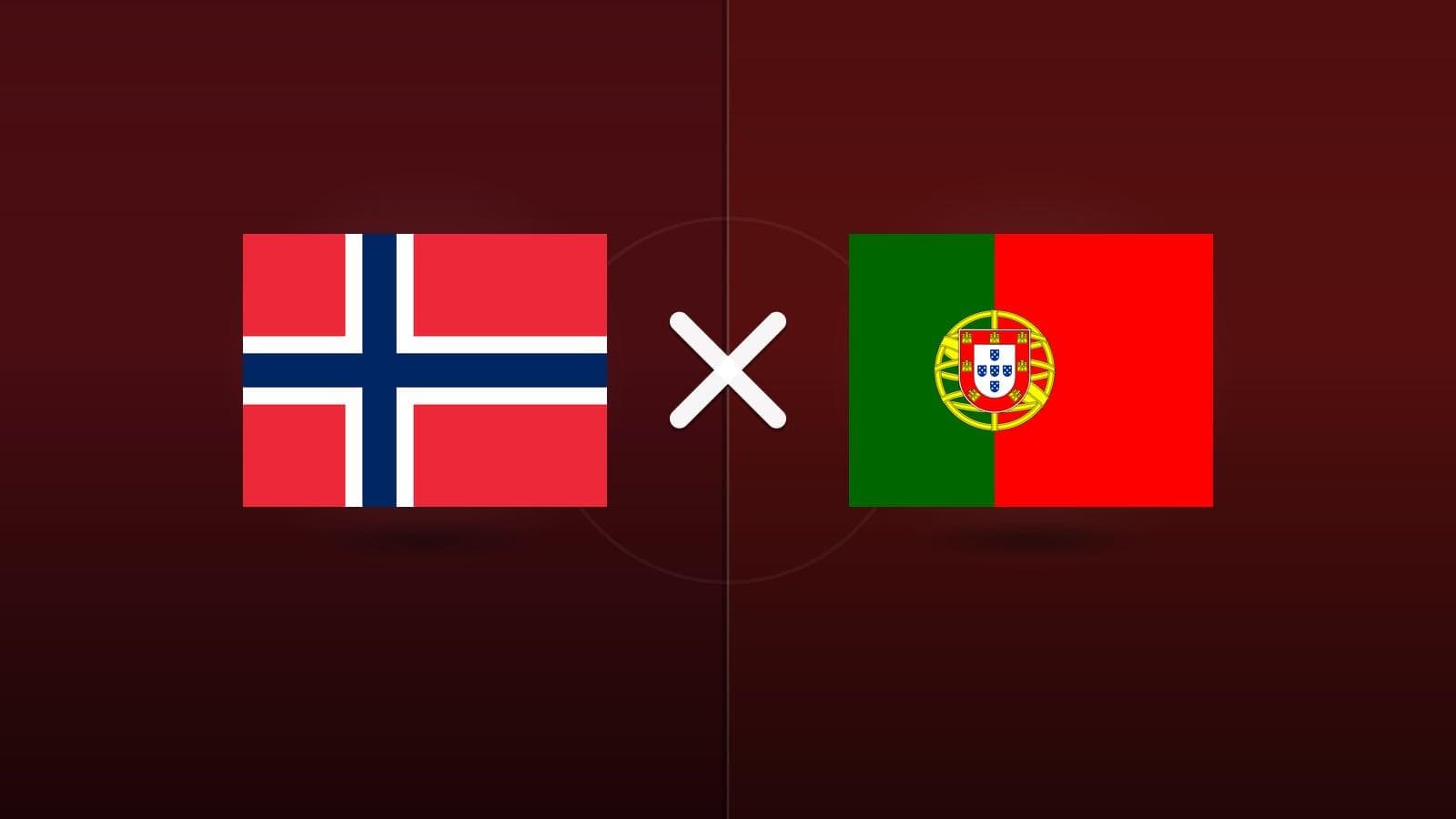 Noruega x Portugal jogam hoje às 15h45 pela UEFA Nations League. Foto: Diário 24 Horas / Montagem