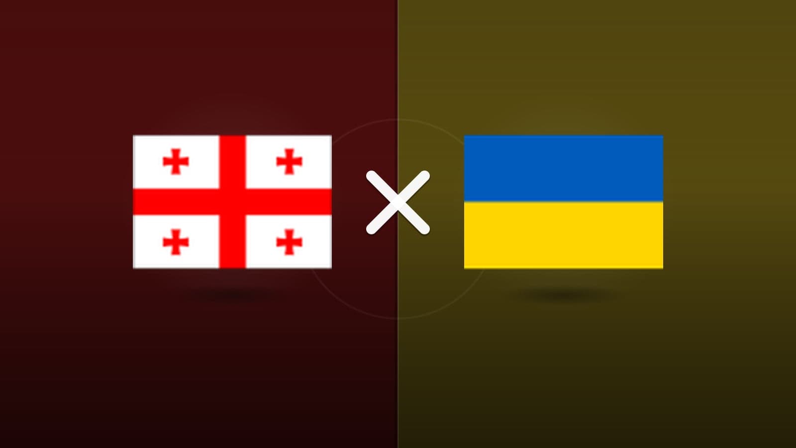 Geórgia x Ucrânia jogam hoje às 13h00 pela UEFA Nations League. Foto: Diário 24 Horas / Montagem